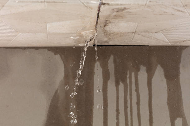 Professional Burst Pipe Cleanup technician working in Haviland, NY